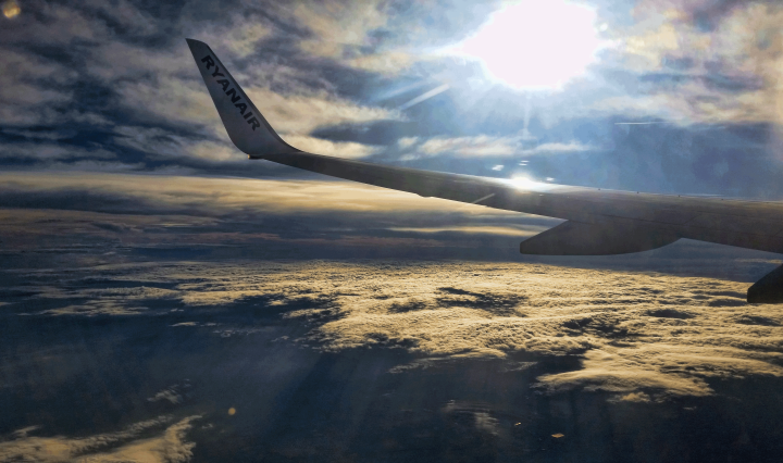 repülő kilátás felhők felett